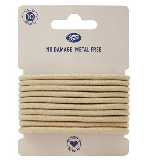 Boots thick blonde ponybands 10stk - Mossapotek