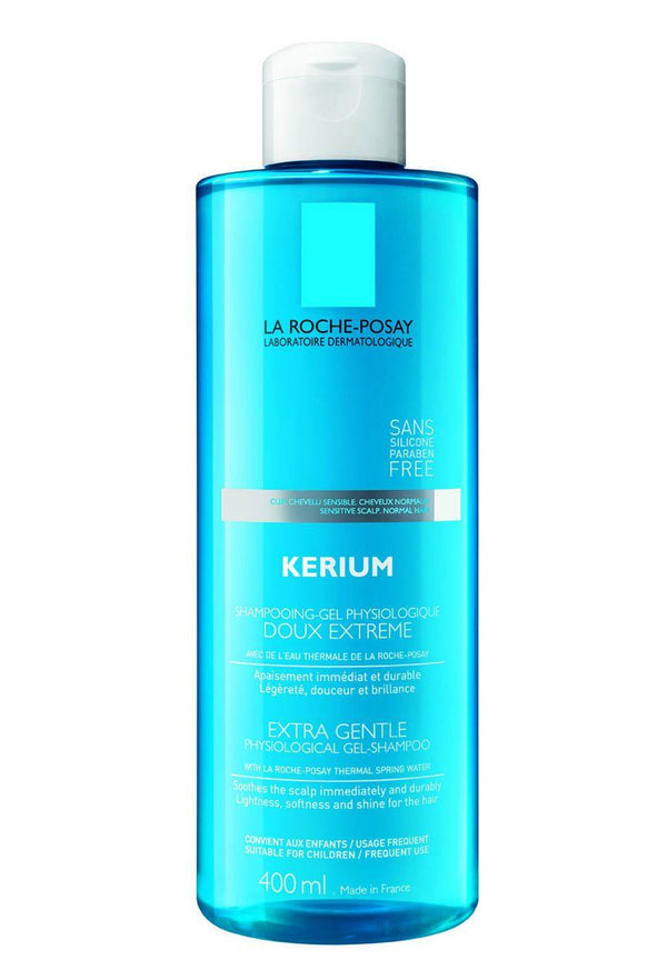 La Roche-Posay Kerium extra gentle sjampo 400ml - Apoteket Elgen