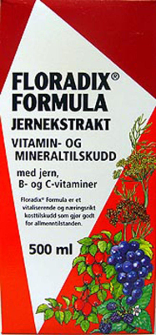 Floradix Formula jernekstrakt 500ml - Mossapotek