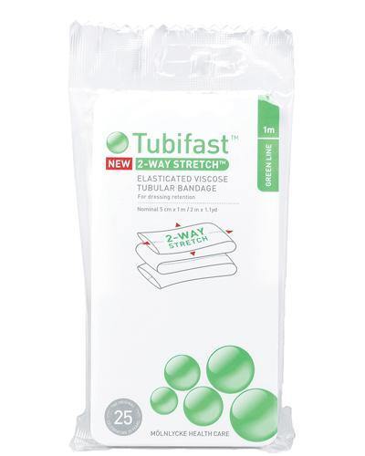 Tubifast tubebandasje 5cmx1m grønn 1stk - Apoteket Elgen
