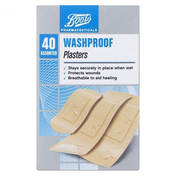 Boots Pharmaceuticals vantett plaster 40 stk - Apoteket Elgen