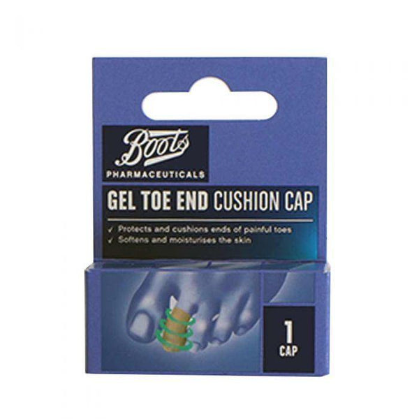 Boots Pharmaceuticals Gel Toe End Cushion Cap - Mossapotek