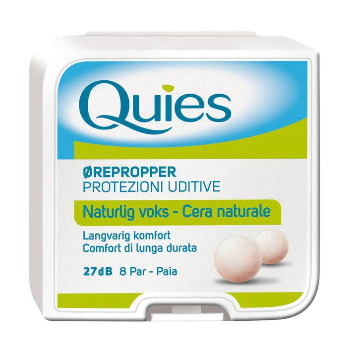 Quies ørepropper voks - Apoteket Elgen