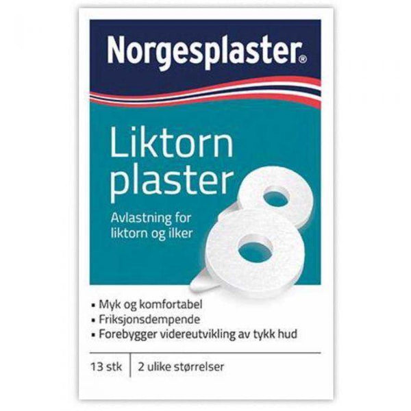 Norgesplaster liktornplaster 13stk - Apoteket Elgen