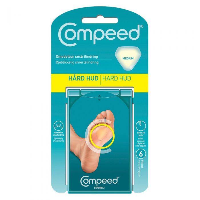 Compeed hard hud medium 6stk - Mossapotek