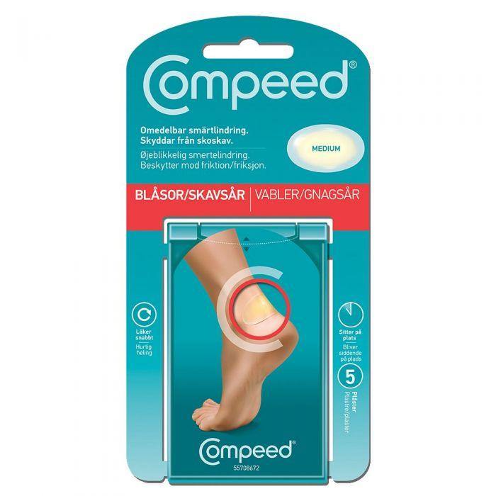 Compeed gnagsårplaster medium 5stk - Mossapotek