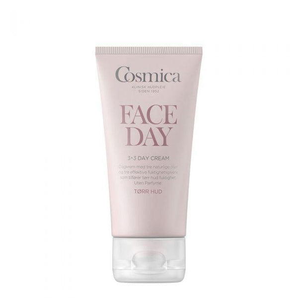 Cosmica Face 3+3 dagkrem tørr hud 50ml - Mossapotek