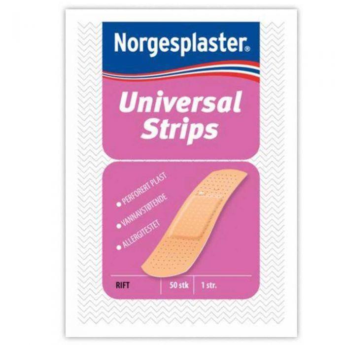 Norgesplaster universal strips 50stk - Apoteket Elgen