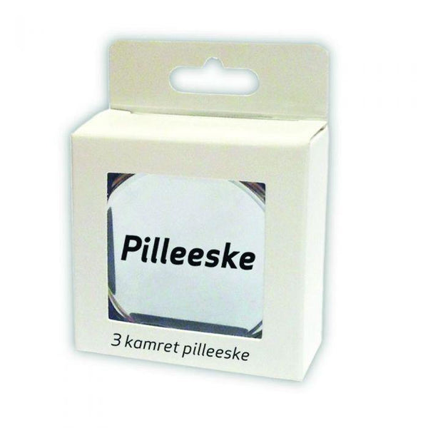Pilleboks 3-kamret 1stk - Apoteket Elgen