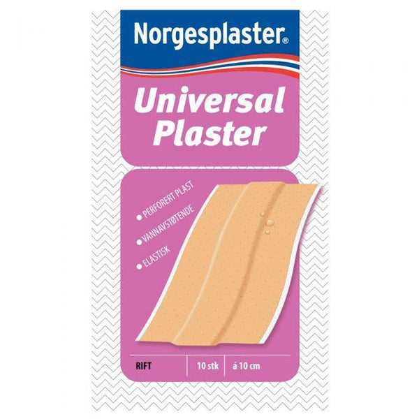 Norgesplaster universal plaster 6x10cm 10stk - Apoteket Elgen