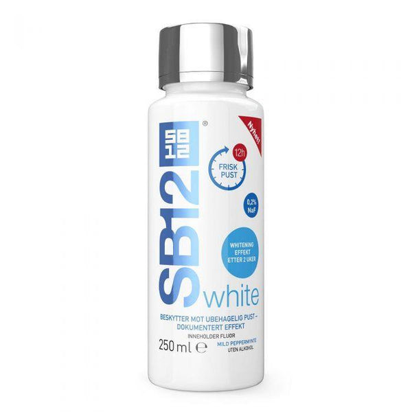 SB12 White munnskyll 250ml - Apoteket Elgen