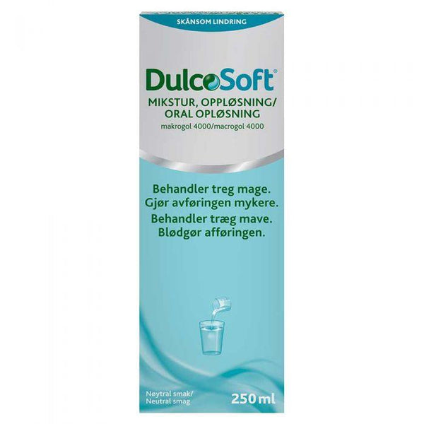 Dulcosoft mikstur 250ml - Apoteket Elgen