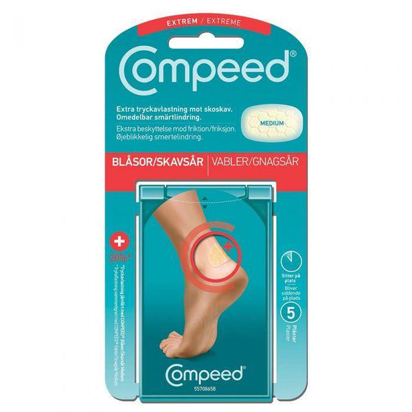 Compeed gnagsårplaster extreme 5stk - Mossapotek
