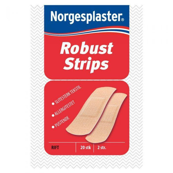 Norgesplaster robust plaster 20stk - Apoteket Elgen