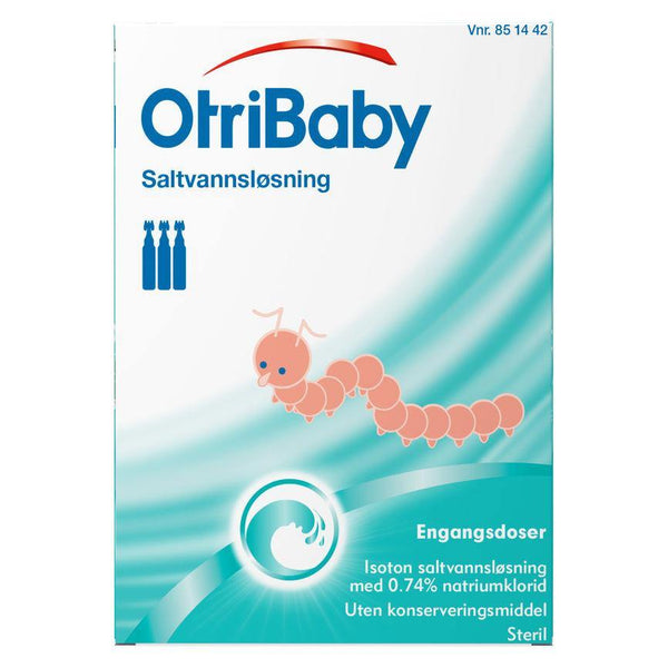 OtriBaby saltvannløsning nesedråper 18x5ml - Mossapotek