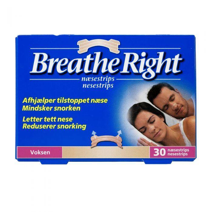 Breathe Right nesestrips 30stk - Mossapotek