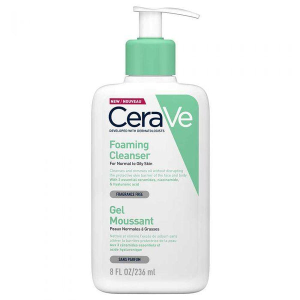CeraVe Foaming Cleanser renseskum 236ml - Apoteket Elgen