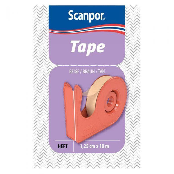Scanpor 1,25cmx10m m/d beige - Apoteket Elgen
