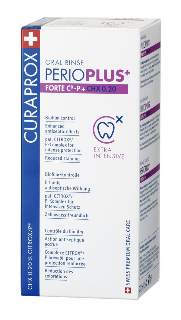 CURAPROX Perio Plus Forte CHX 200ml - Mossapotek