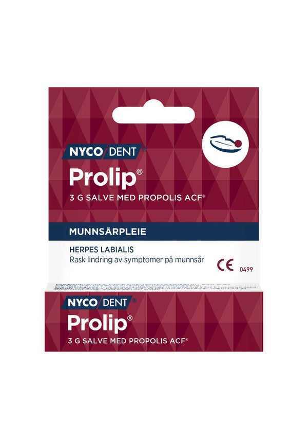 Nycodent Prolip salve med propolis ACF 3g - Apoteket Elgen