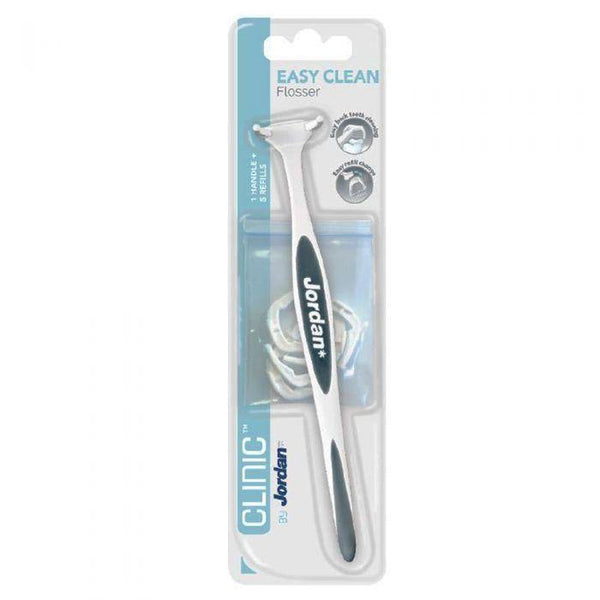 Jordan Clinic Easy Clean Flosser tanntråd 1+5stk - Apoteket Elgen