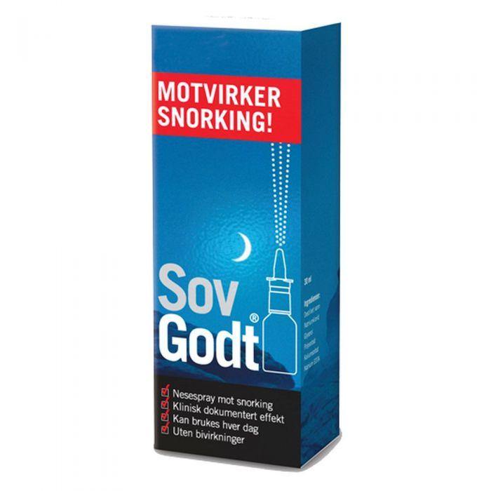 Sov godt anti snork nesespray - Apoteket Elgen