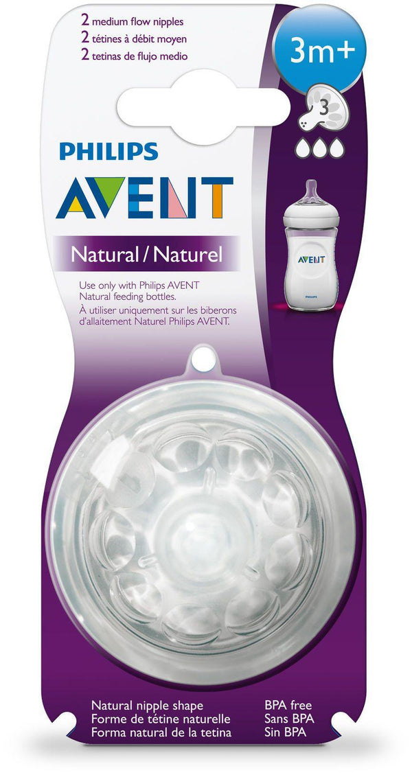 Avent flaskesmokk natural 3m+ - Mossapotek