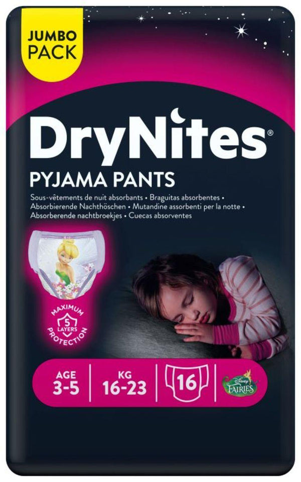 DryNites bleie jente 3-5år 10stk - Apoteket Elgen
