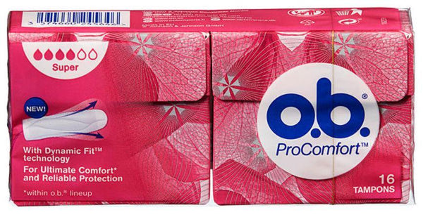 O.b. Pro Comfort Super tamponger 16stk - Apoteket Elgen