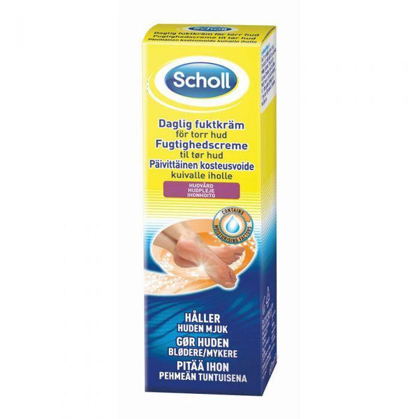 Scholl Fuktighetskrem Tørr Hud 75ml - Apoteket Elgen