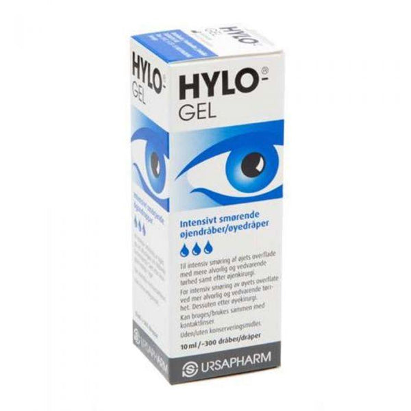 Hylo-Gel øyedråper 10ml - Mossapotek
