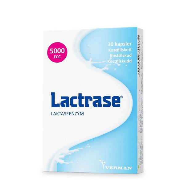 Lactrase Laktaseenzymer 30stk - Apoteket Elgen