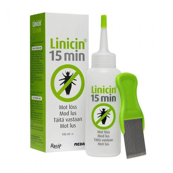 Linicin 15min solution mot lus 100ml - Apoteket Elgen