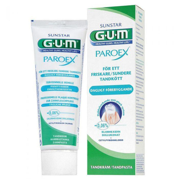 Gum Paroex 0,06% tannkrem 75ml - Apoteket Elgen