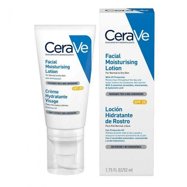 CeraVe Facial Moisturising Lotion ansiktskrem SPF25 52ml - Apoteket Elgen