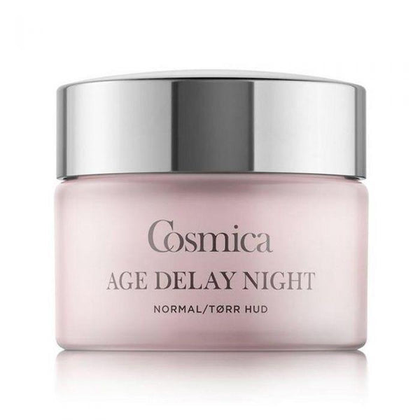 Cosmica Age Delay nattkrem normal/tørr hud 50ml - Mossapotek