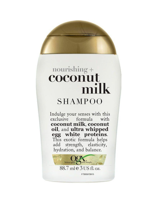 Ogx Coconut Milk Sjampo reisestørrelse 88,7ml - Mossapotek