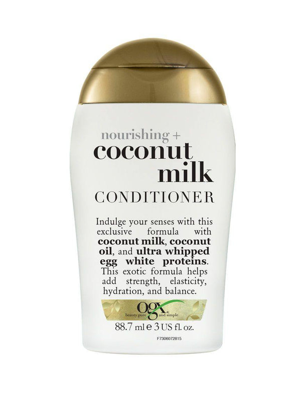 Ogx Coconut Milk Conditioner reisestørrelse 88,7ml - Mossapotek