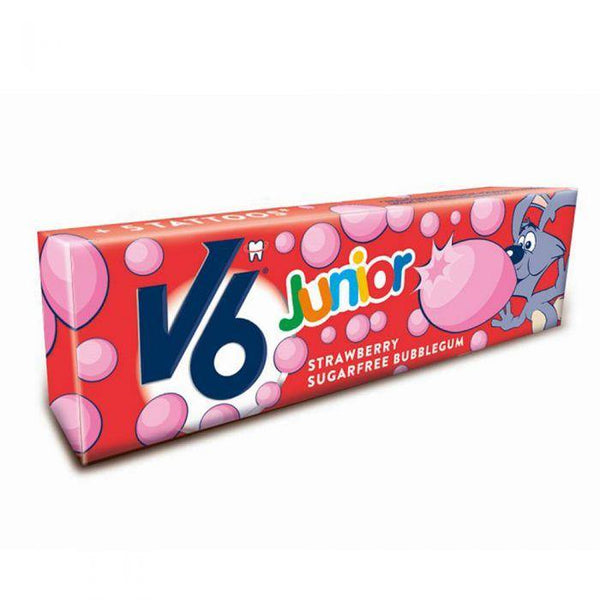 V6 junior bubblecious strawber - Apoteket Elgen