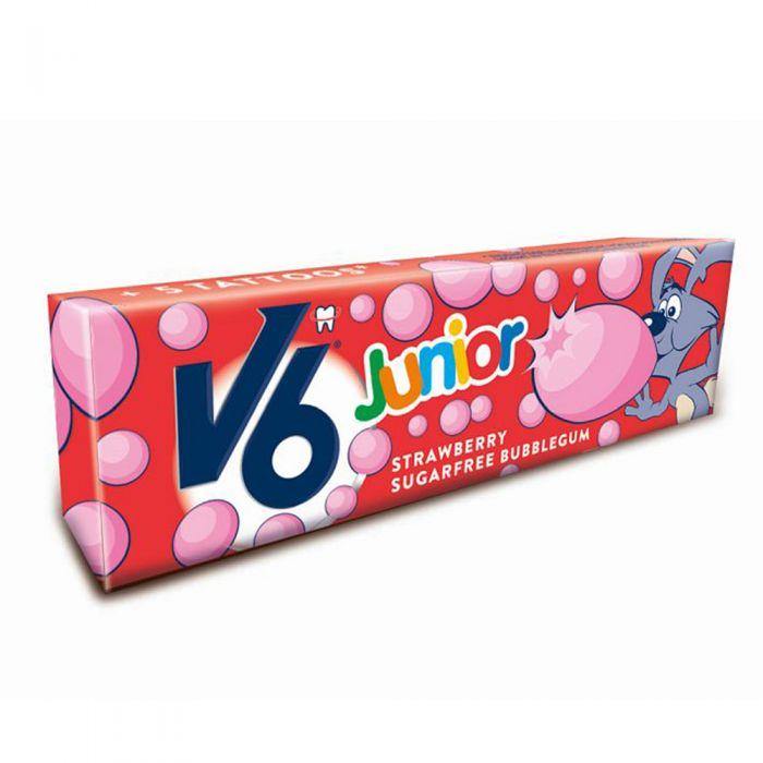 V6 junior bubblecious strawber - Apoteket Elgen