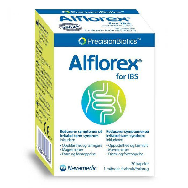 Alflorex kapsler til behandling av IBS symptomer 30stk - Mossapotek