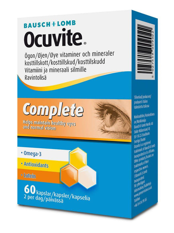 Ocuvite complete kapsler 60stk - Mossapotek