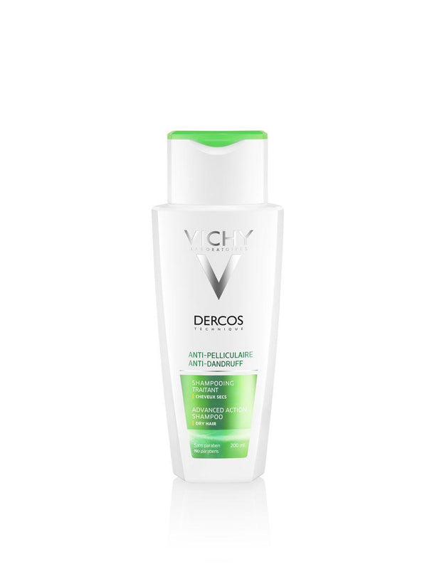 Vichy Dercos flassjampo til tørr hodebunn 200ml - Apoteket Elgen