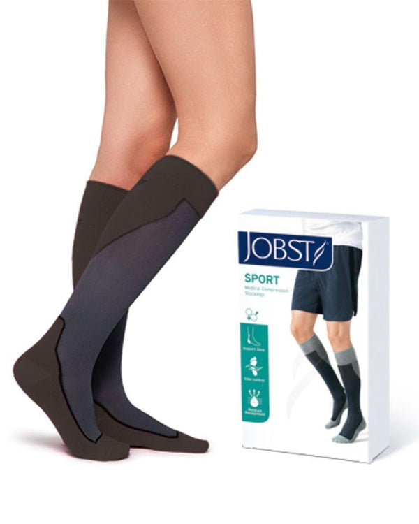 JOBST Sport K1 kne svart M 1 PAR - Mossapotek