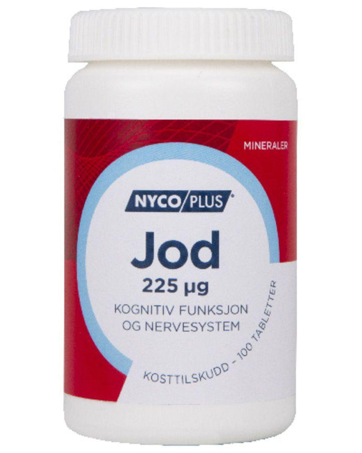 Nycoplus Jod 225mcg tabletter 100stk - Apoteket Elgen