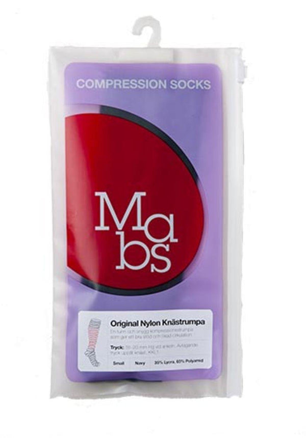 Mabs nylon knestrømpe sort S - Apoteket Elgen