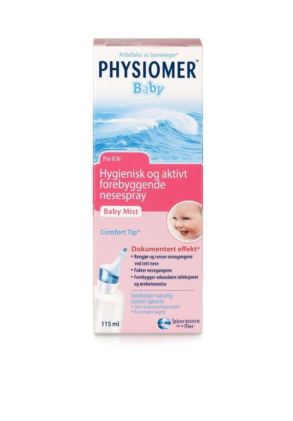 Physiomer nesespray mist for baby 115ml - Apoteket Elgen