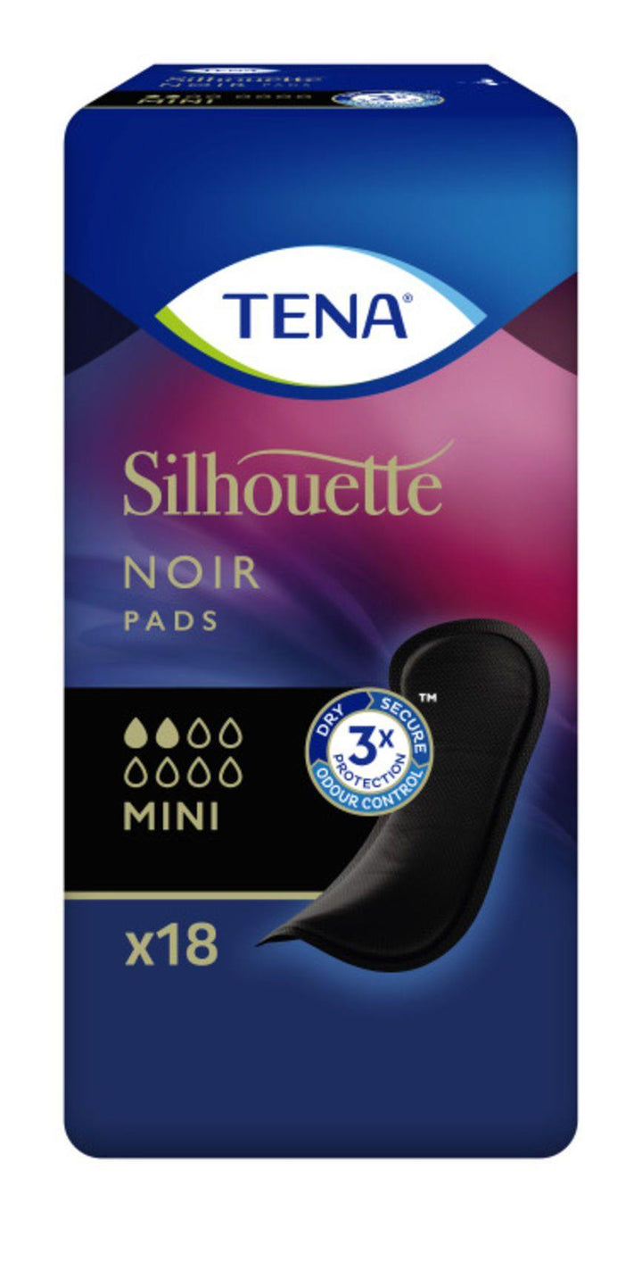 Tena silhouette bind sort mini - Apoteket Elgen