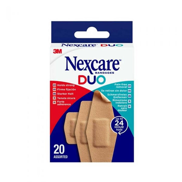 Nexcare Duo Silikonplaster Ass.20