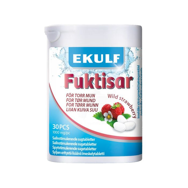 EKULF Fuktisar Wild Strawberry 30 stk